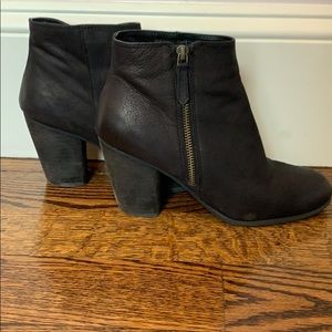BP black heeled booties